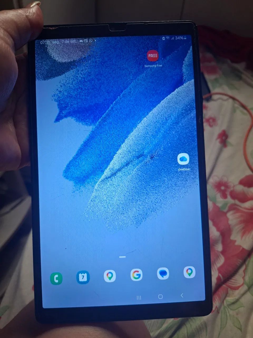 Tablet A7 lite. (Pega chip)perfeito estado