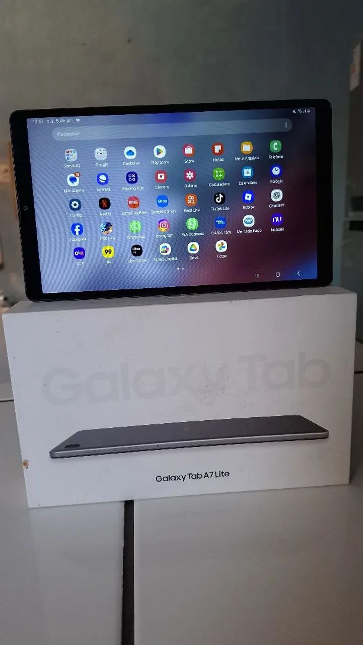 Tablet Tab A7 Lite Samsung 8.7 polegadas 32Gbs Chip 4G faz ligacao (Act cartao ) - Foto 5