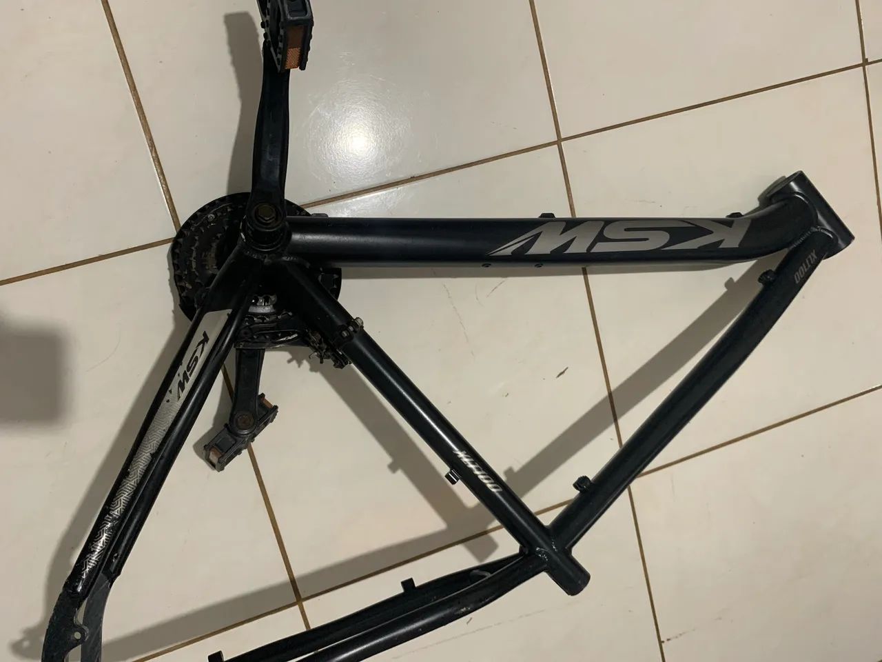 Quadro Alumínio bicicleta KSW 