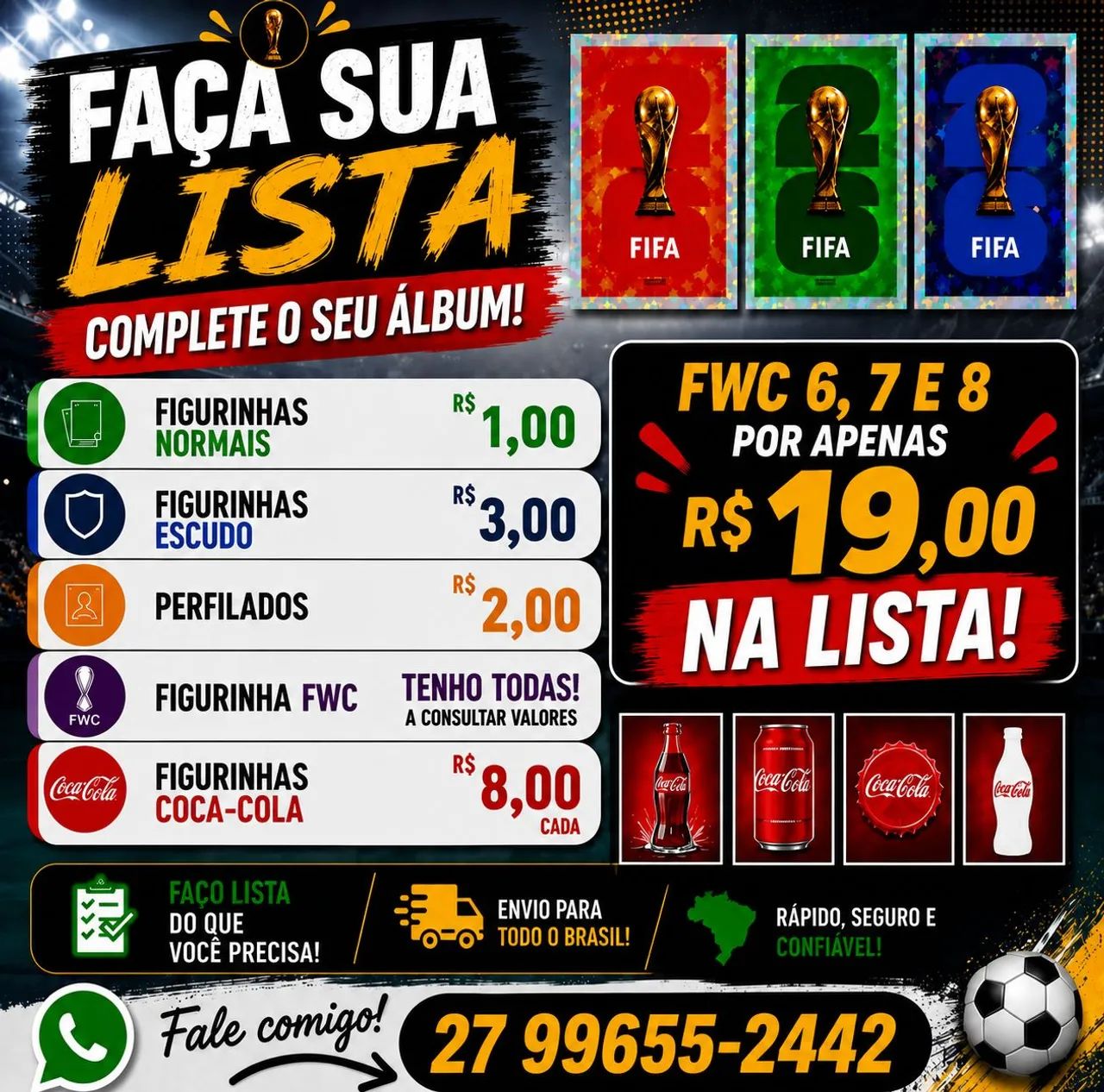FIGURINHAS COPA 2026