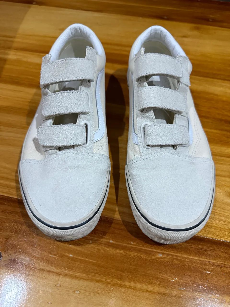 Tênis Old Skool V Velcro Off-White  - Foto 3