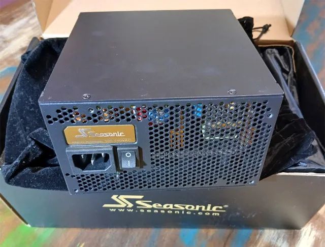 Fonte Seasonic SS-850KM Gold nova! raridade! - Foto 5