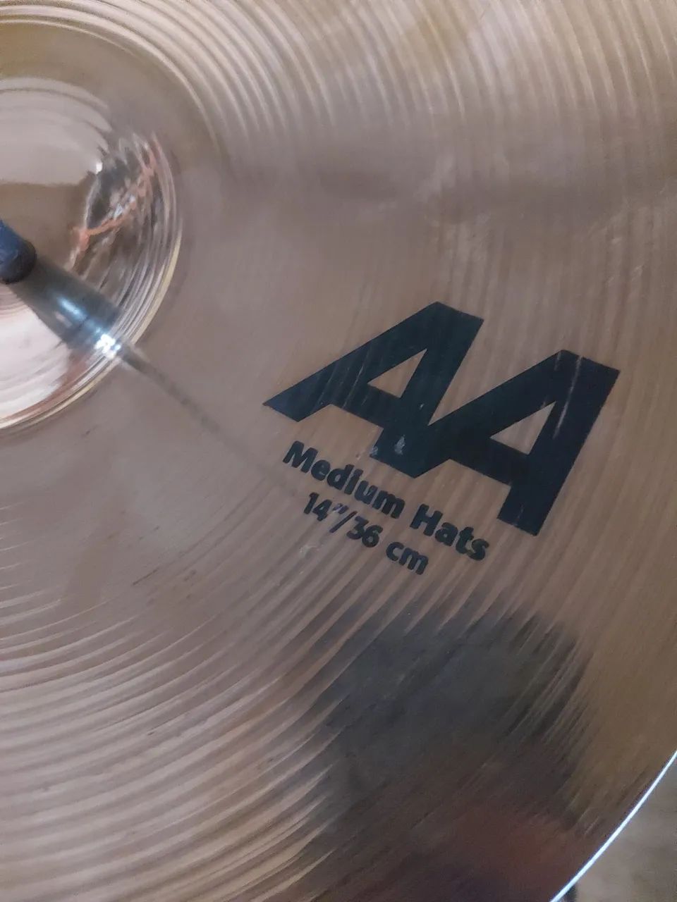 Hi Hat Chimbal Sabian AA Medium 14" - Foto 3