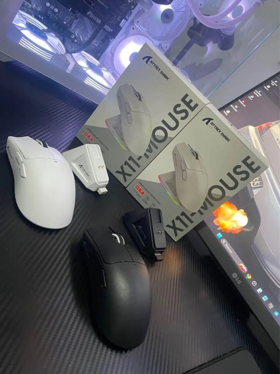 Mouse Gamer Attack Shark X11 - Foto 2