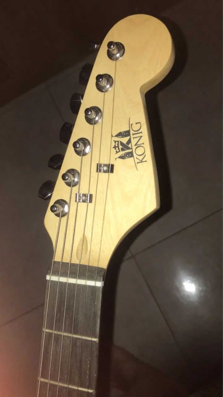 Guitarra Vermelha  - Foto 4