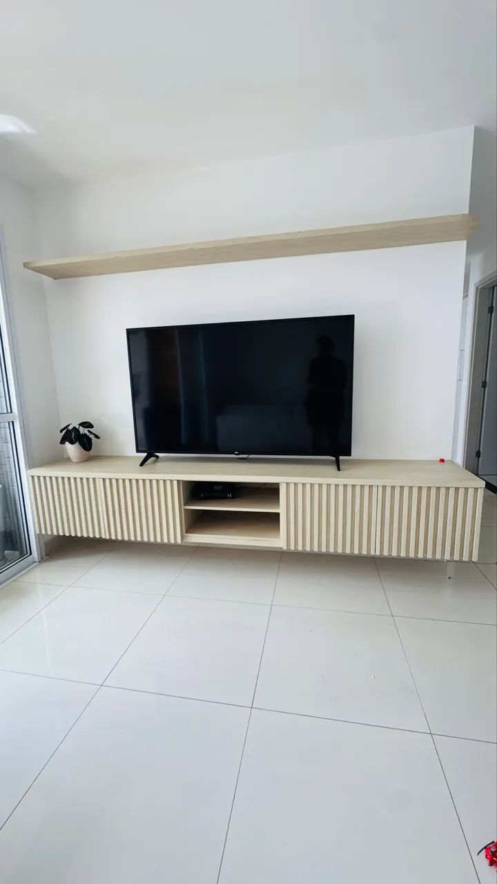 RACK RIPADO PROJETADO 100%MDF 