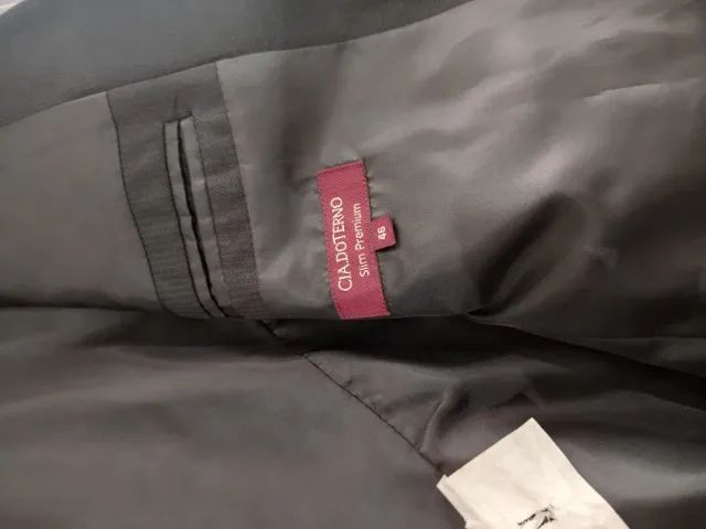 paletó e calça masculino de corte clássico - Foto 4