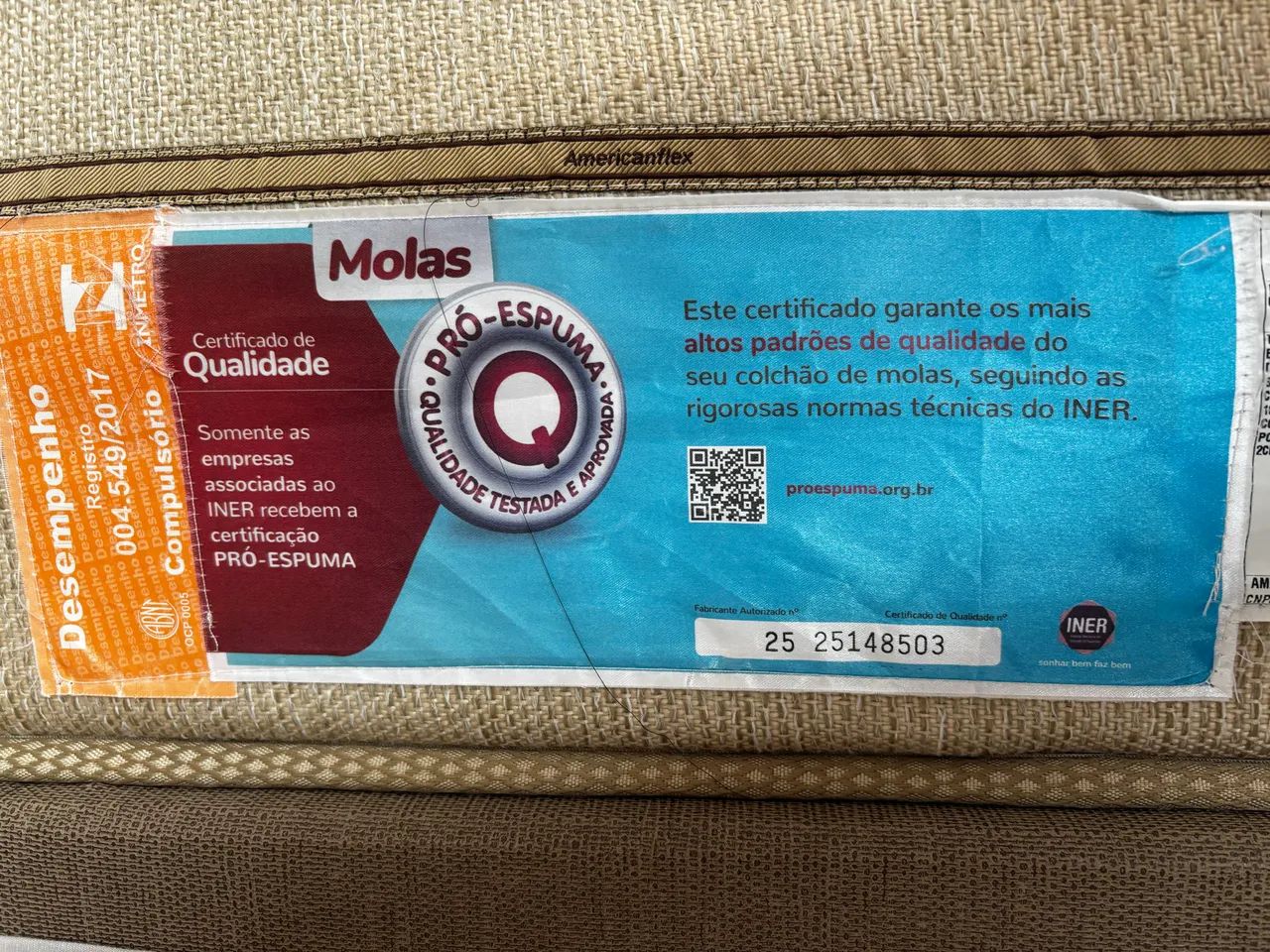 COLCHÃO KING SIZE AMERICANFLEX AMX ONE - MOLAS ENSACADAS | EXCELENTE ESTADO - Foto 2