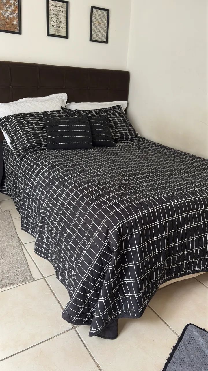 Vendo cama box casal