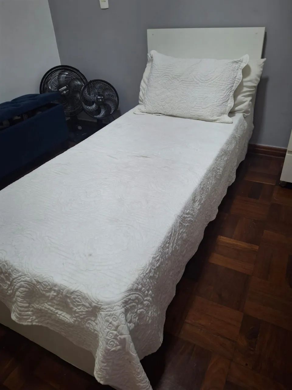 Cama com auxiliar + colchão  - Foto 2