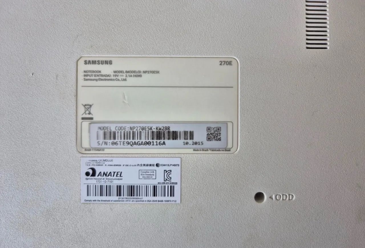 Notebook Samsung - Tela de 15 polegadas - Foto 3