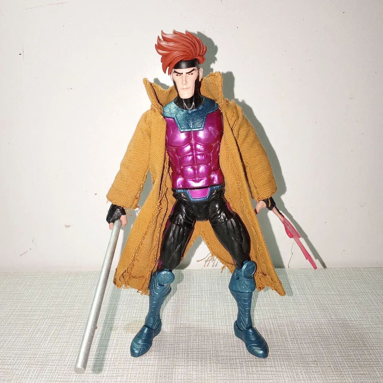 Casaco Gambit Marvel legends. - Foto 5