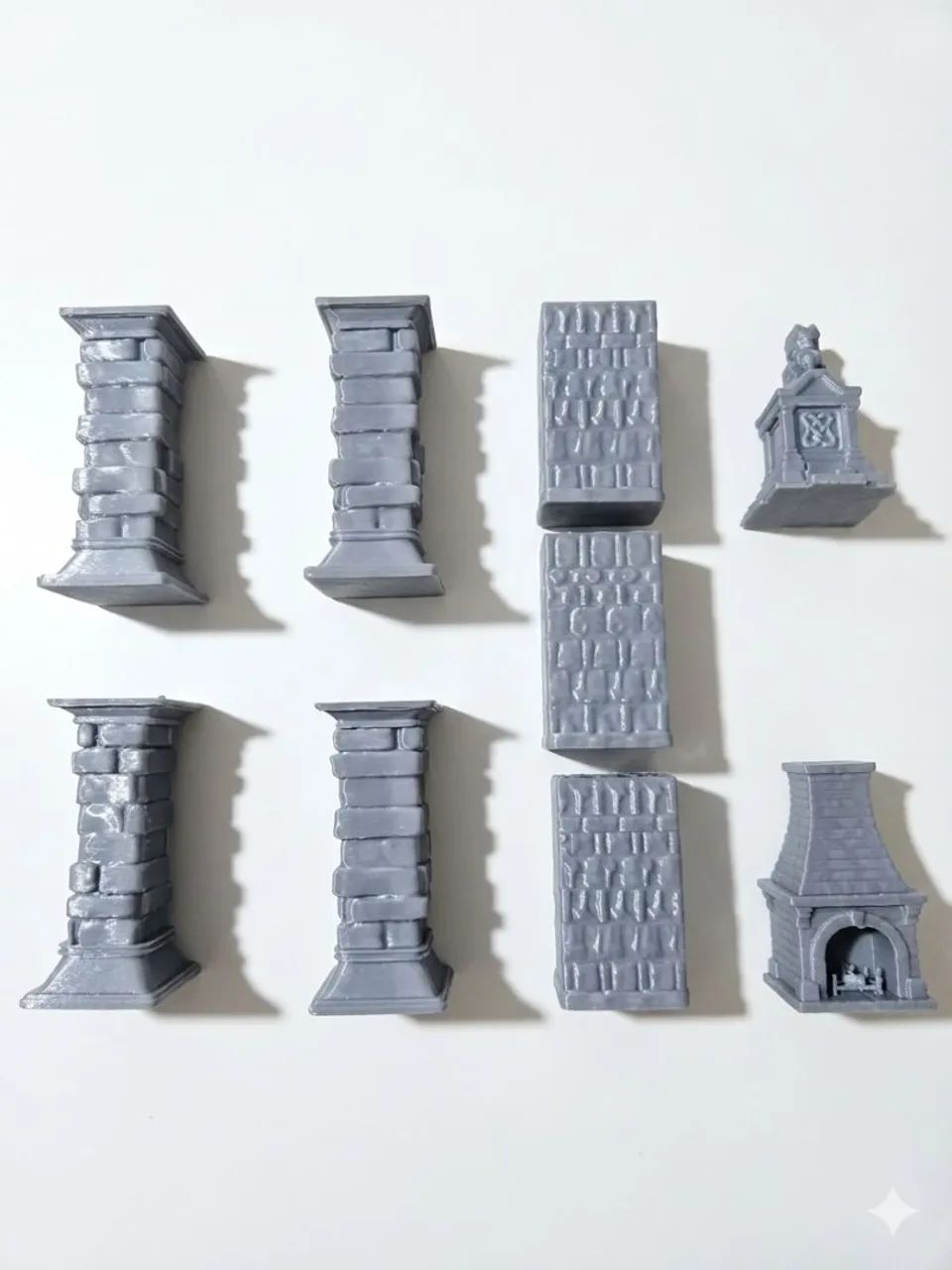 Kit 30 ítens componentes para heroquest Hero quest Mobilias Gloomhaven RPG D&D tabuleiro  - Foto 5