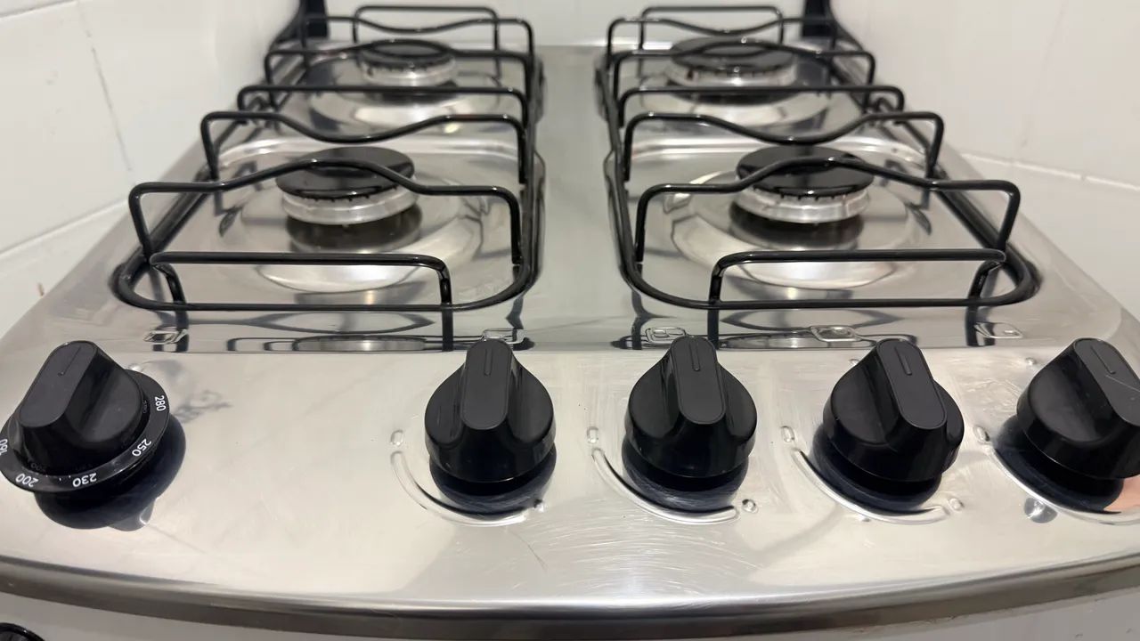 Fogão Consul 4 bocas com mesa inox  - Foto 2