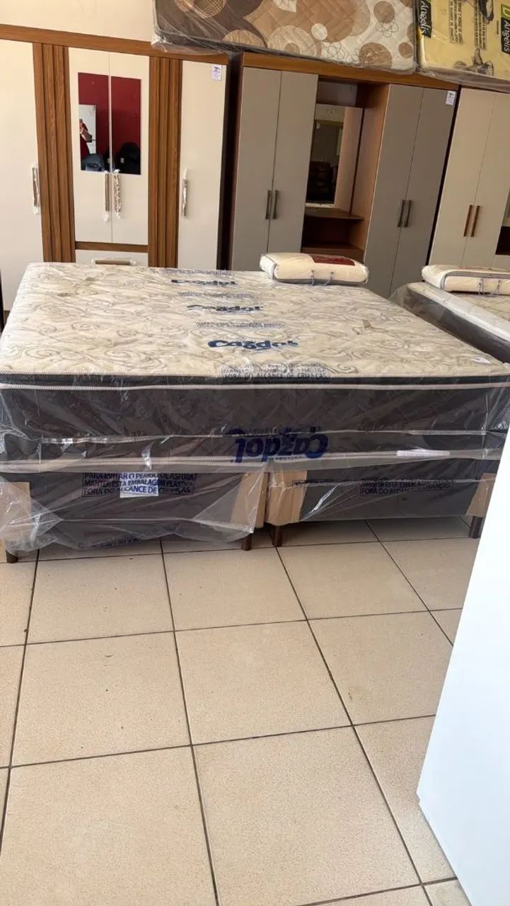 Cama Box King - Conforto e Qualidade