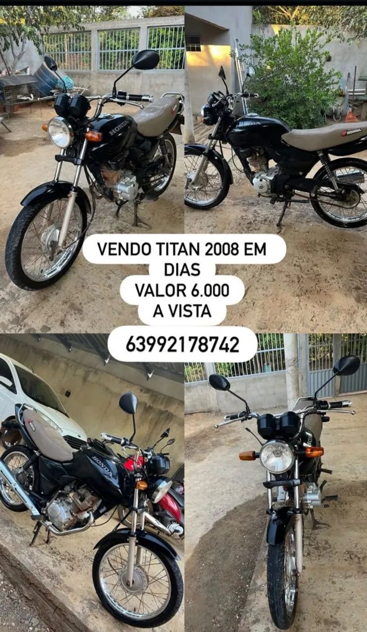 Vendo titam 125 2008 6.000