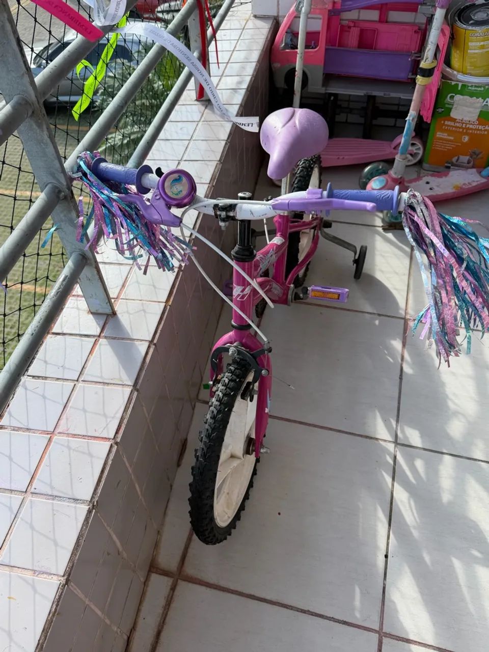 Bicicleta infantil aro 14 - Foto 3