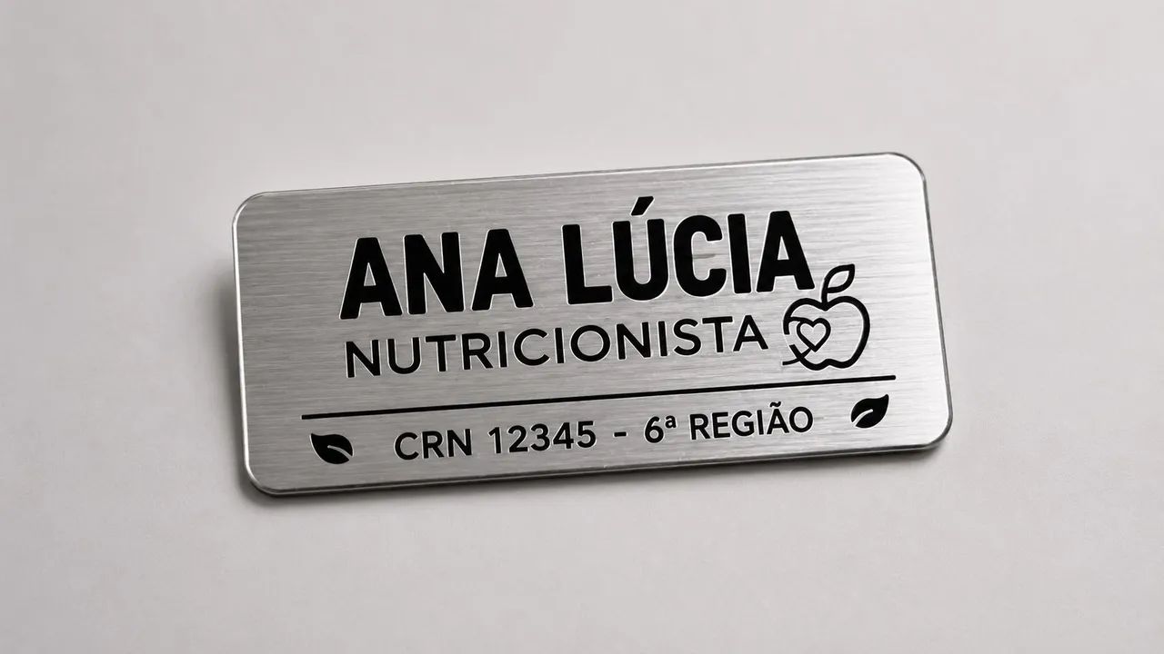 Broches de Identificação Personalizados