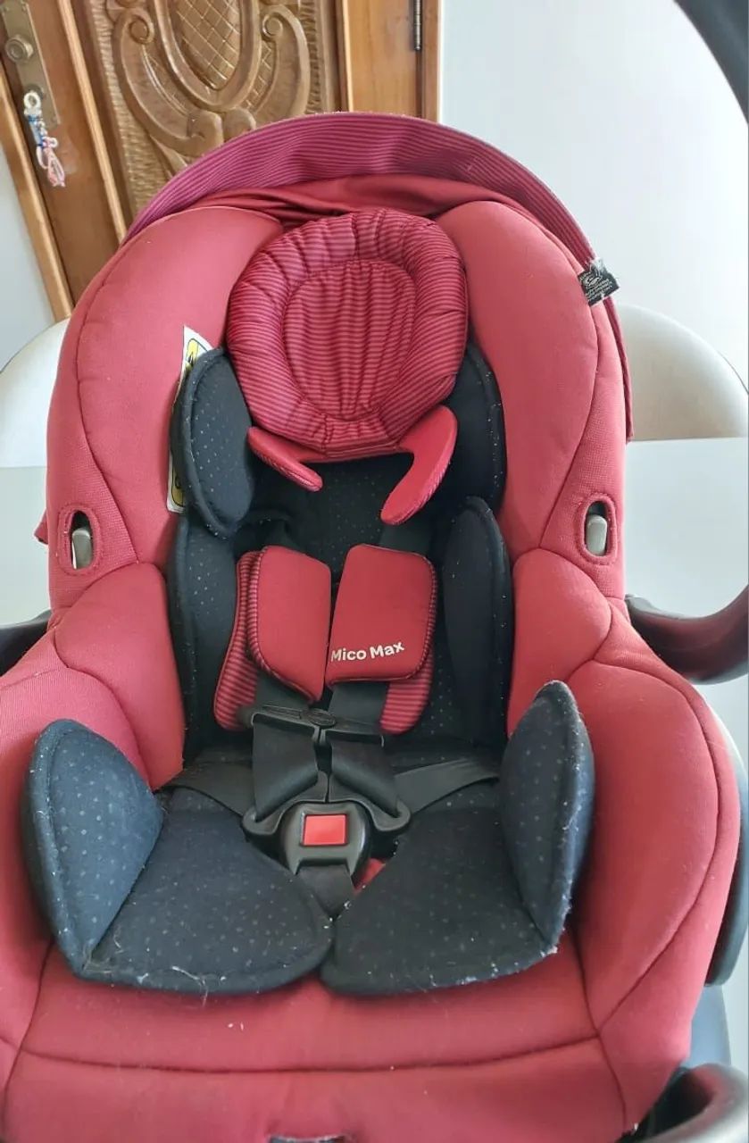 Bebê conforto Maxi-cosi Mico max com base - Foto 4