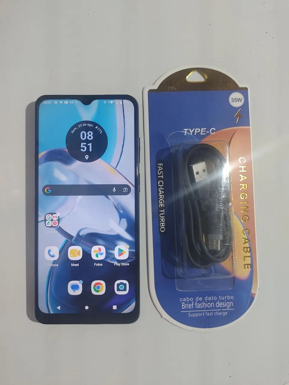 E22 128GB APENAS MARCAS DE USO 