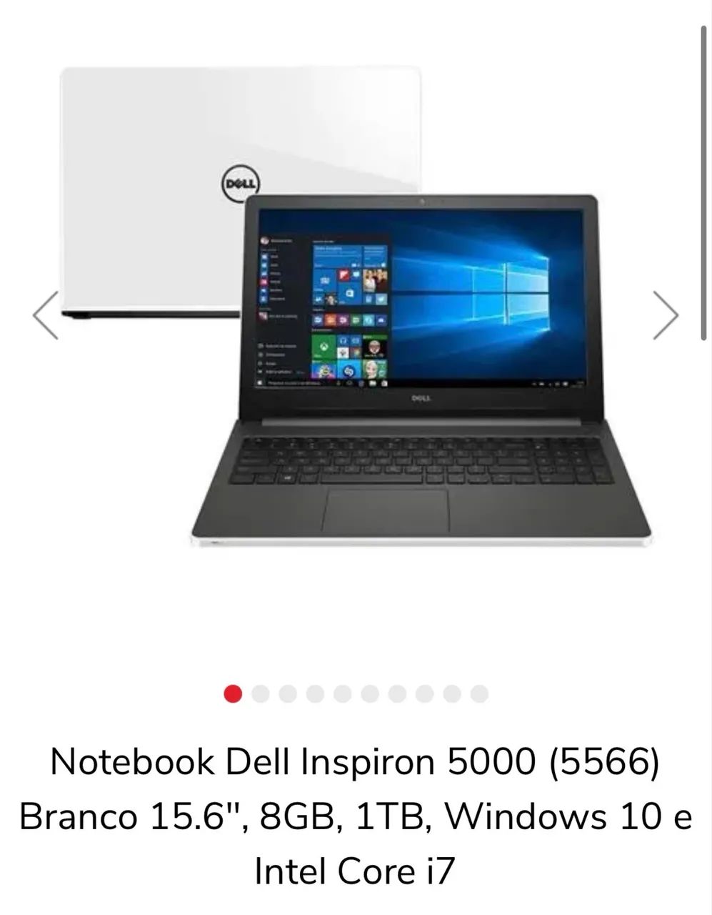 Notebook Dell inspiron 15.6 processador i5 - Notebooks - Altiplano