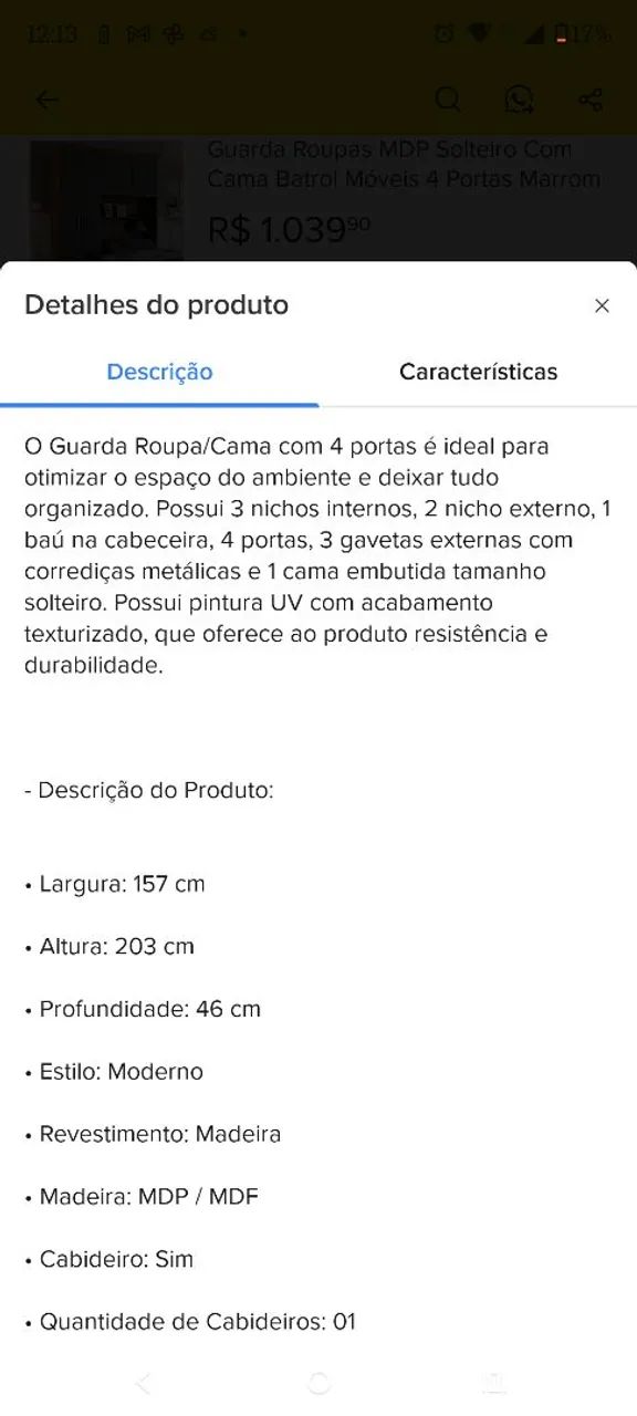 Armário de solteiro multifuncional  - Foto 2