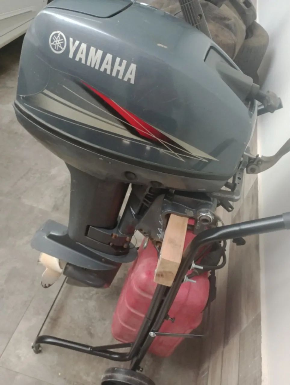 Motor de popa 15 Hp Yamaha  - Foto 3