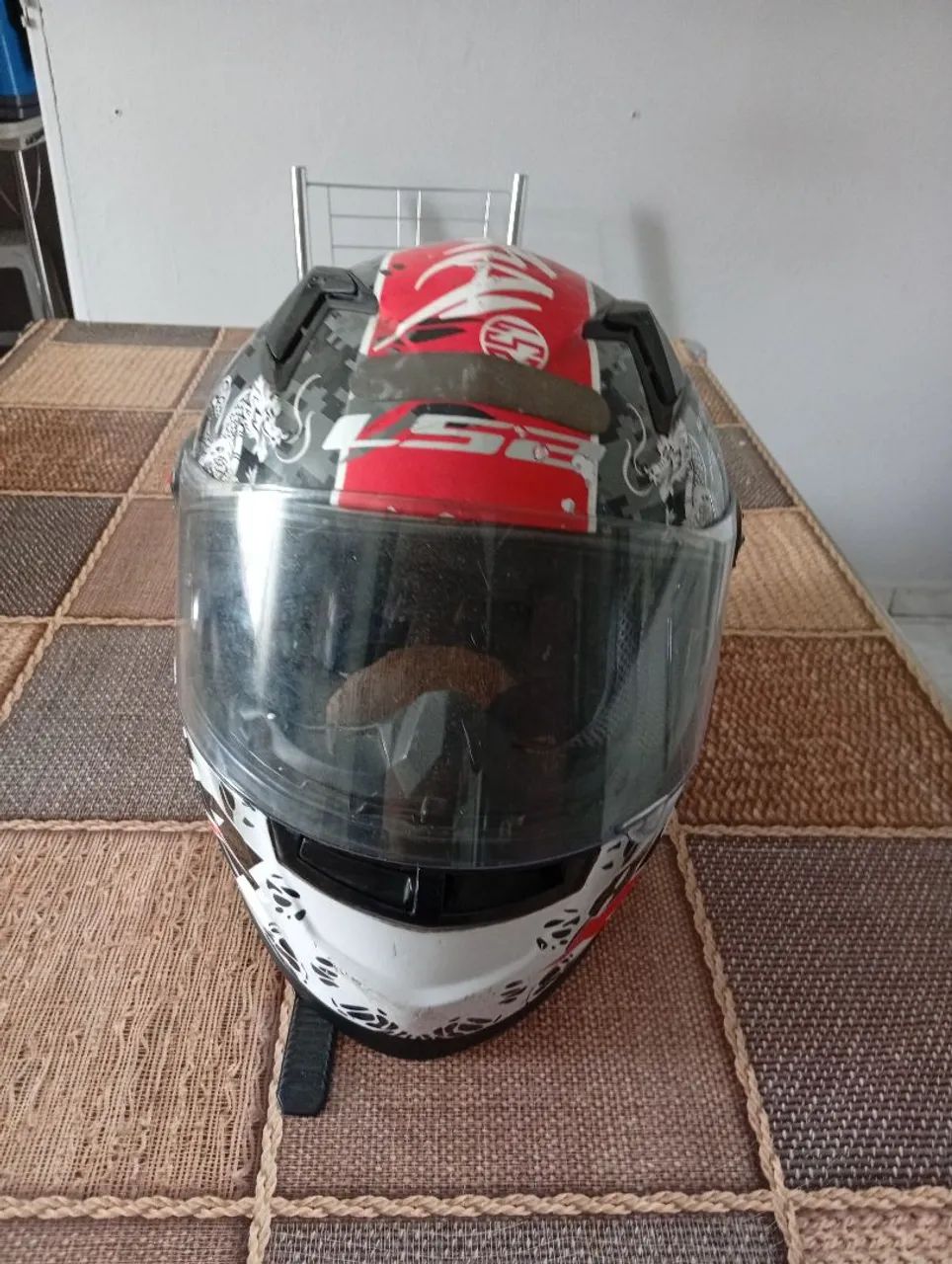Capacete samurai para moto  - Foto 4