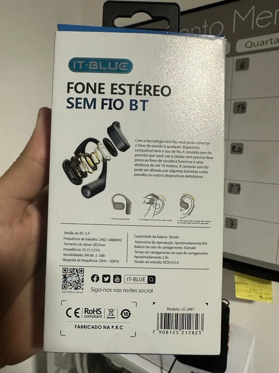 Fone de ouvido  - Foto 2
