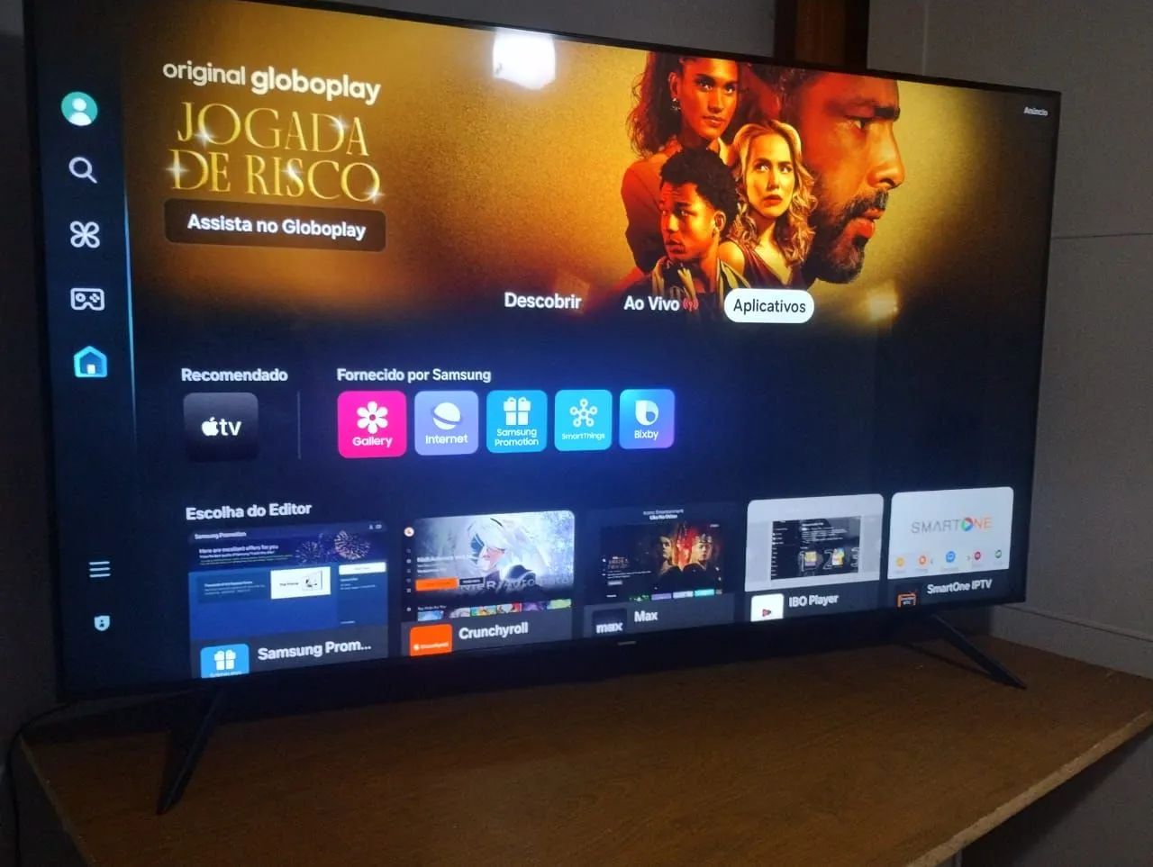 Vendo TV Samsung 65 polegadas 4k 3000 - Foto 2