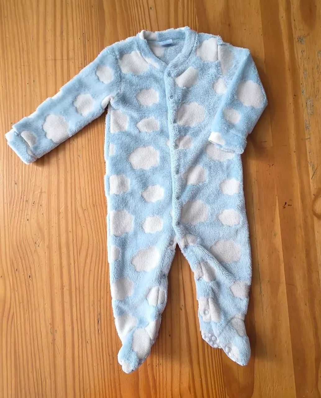 Macacão plush/peluciado inverno tip top 9-12m