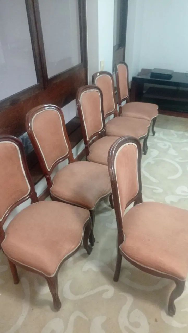 Cadeiras antiga em ótimo estado  - Foto 3