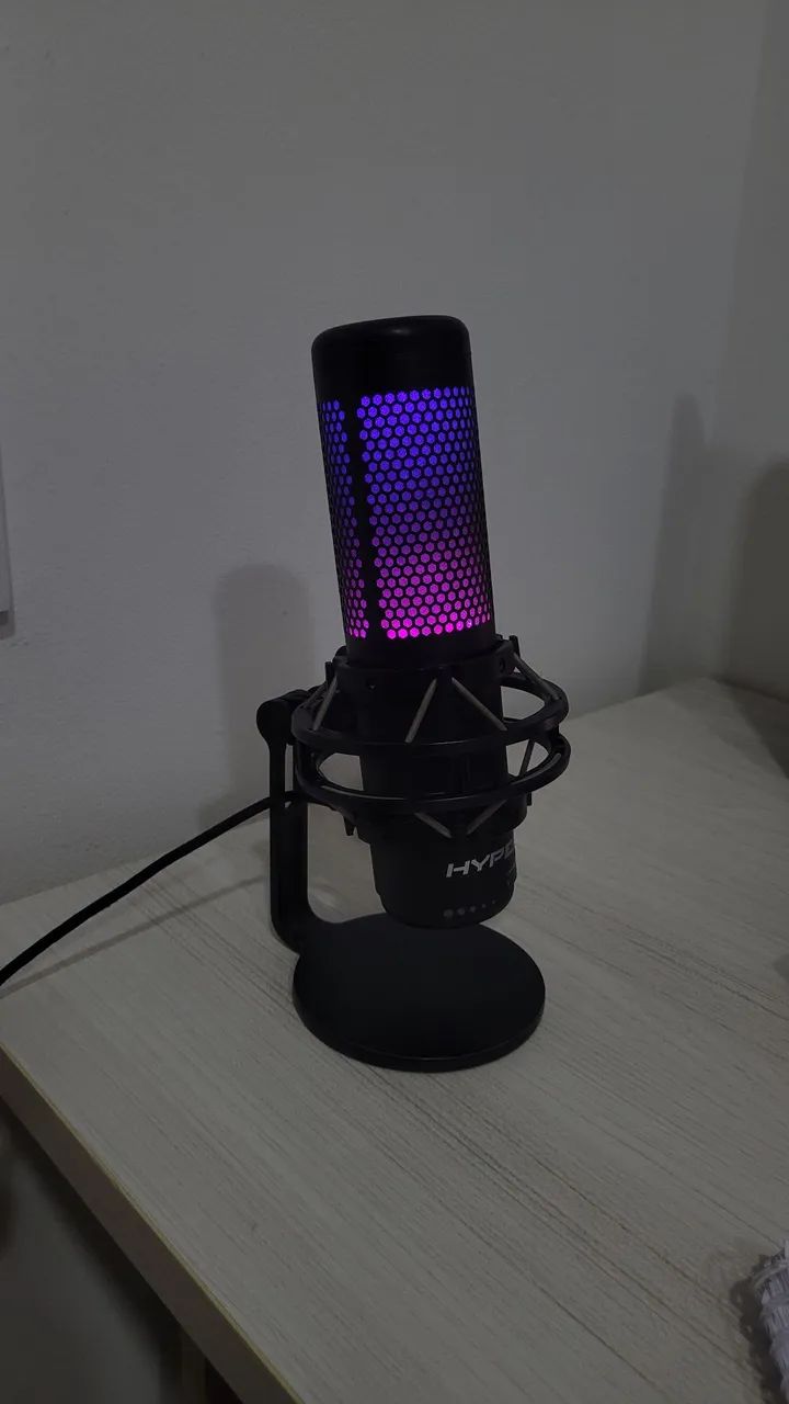 Microfone HyperX Quadcast S RGB