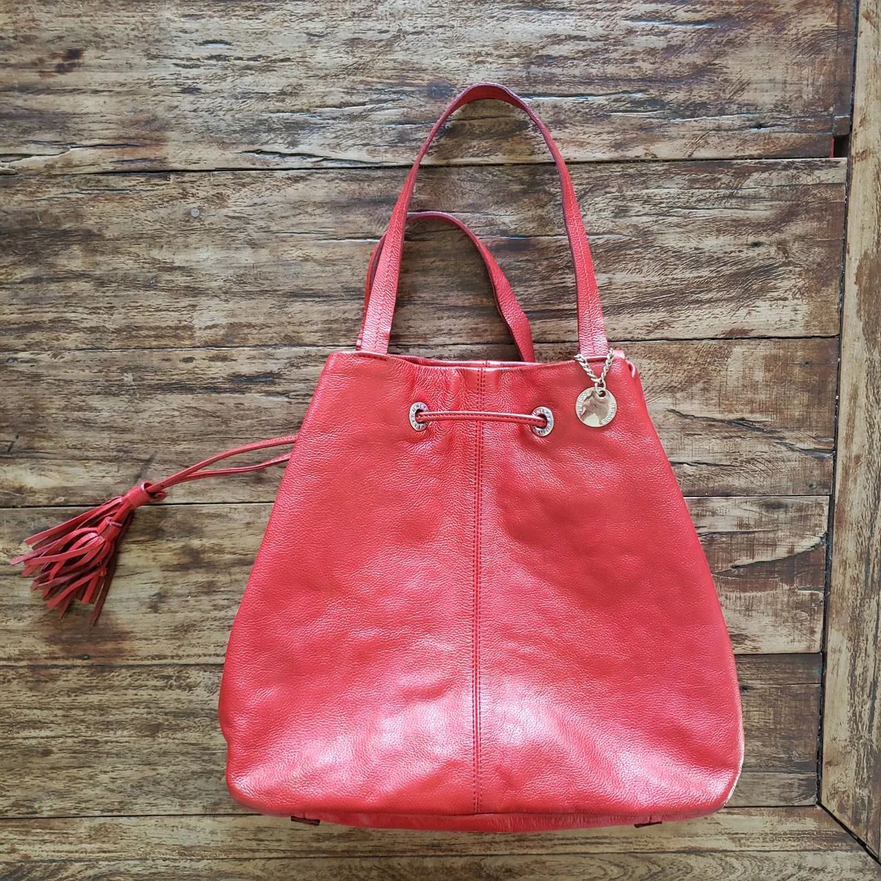 Bolsa couro legítimo 
