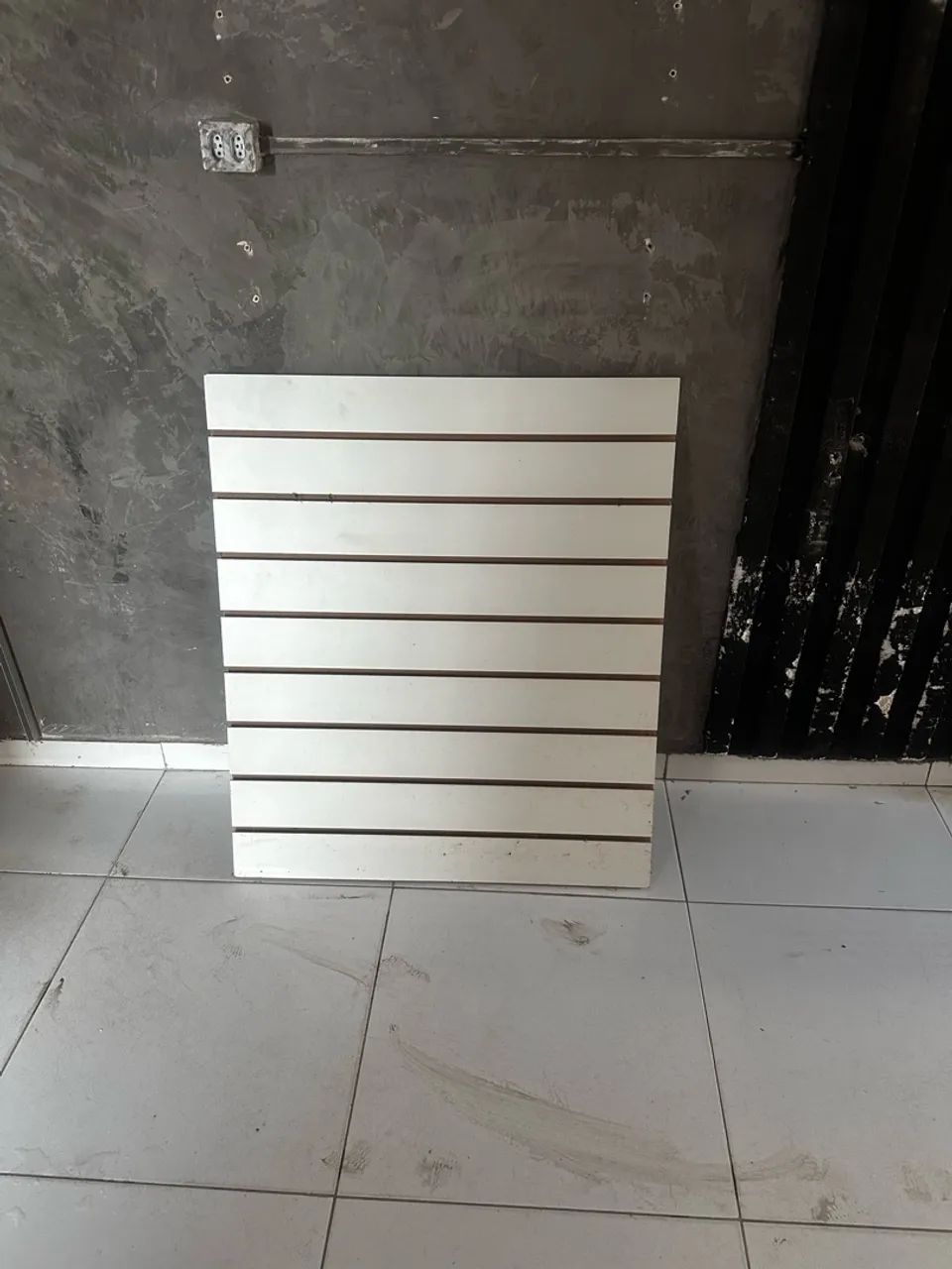 Placa canaletada 2,75x1,85 (mdf ranhurado)