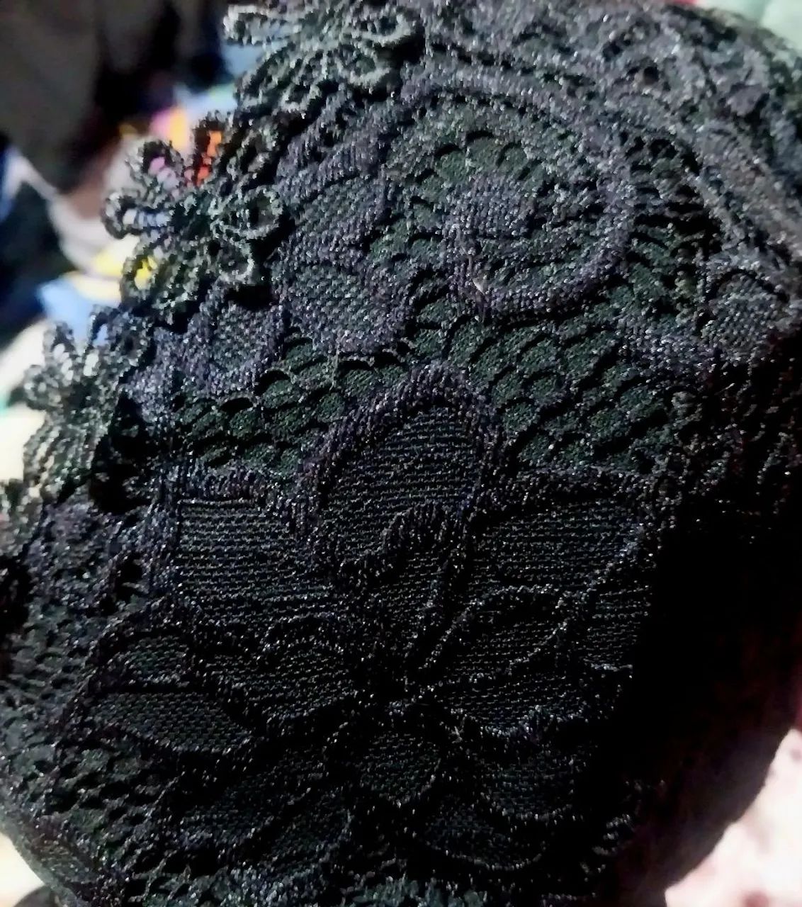 Body de renda preto - Foto 3