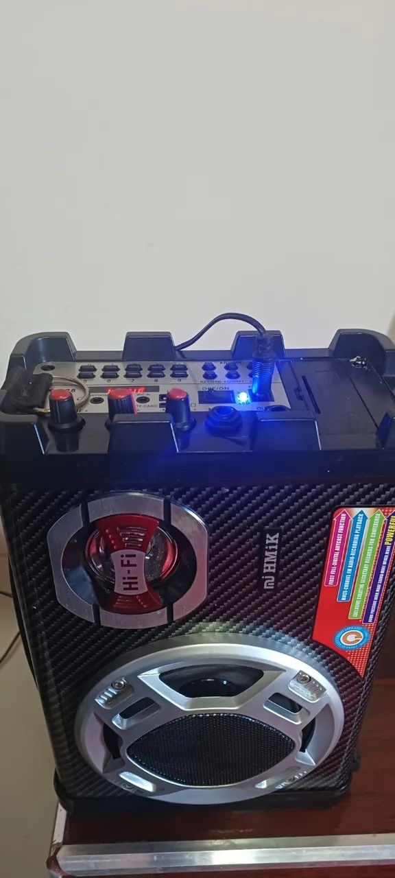 Caixa de Som Bluetooth MK-B28 com defeito  - Foto 5