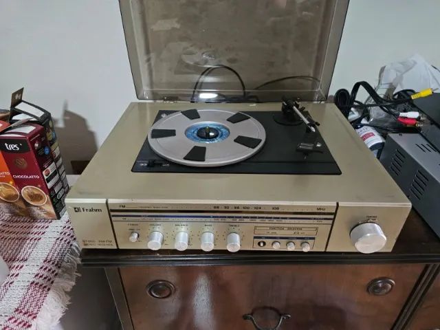 Vitrola, toca discos 