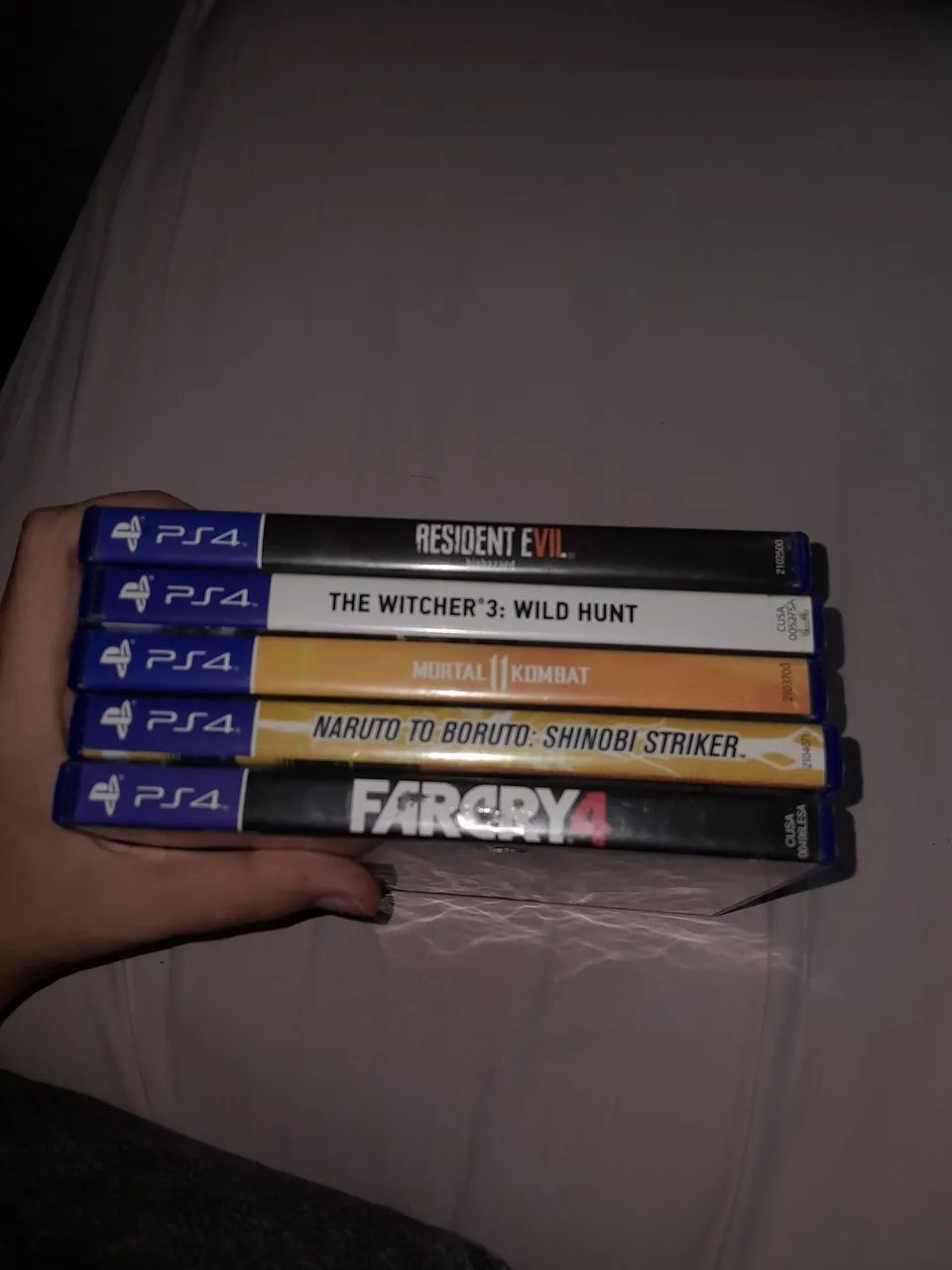 Lote de jogos ps4
