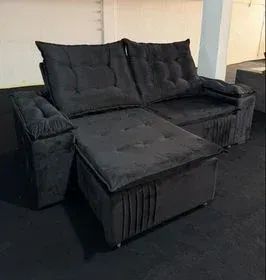 Sofá Munique Retrátil e Reclinável 2,30m - (Oferta)!!