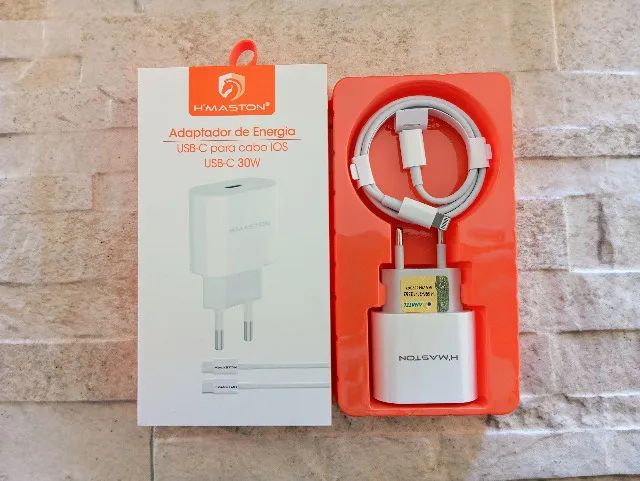 Carregador Completo Hmaston 30W Usb-C para Iphone - Foto 3
