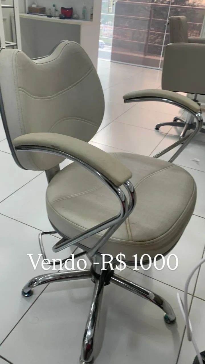 Vendo cadeira de cabeleireiro