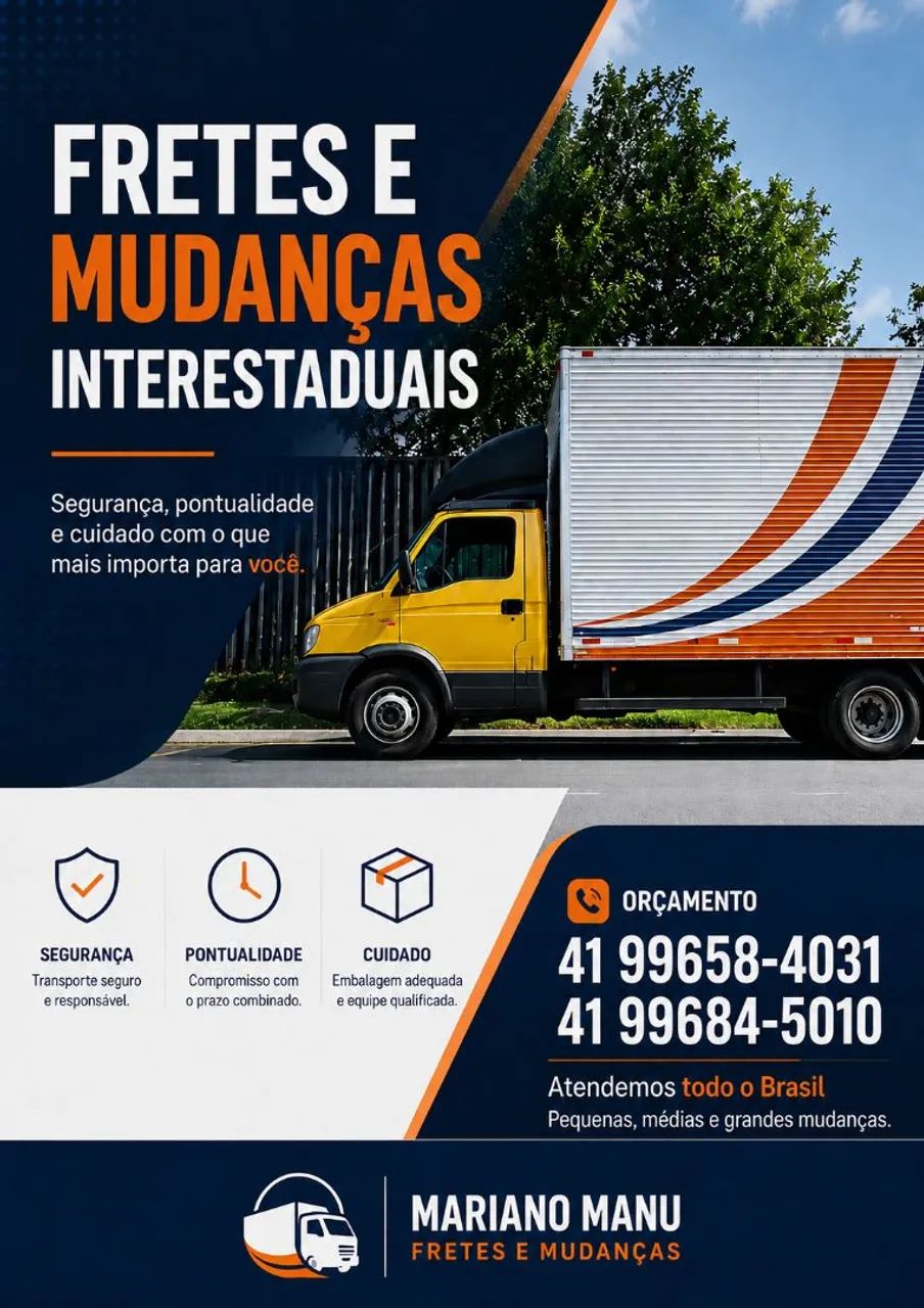 Frete Araucária urgente 