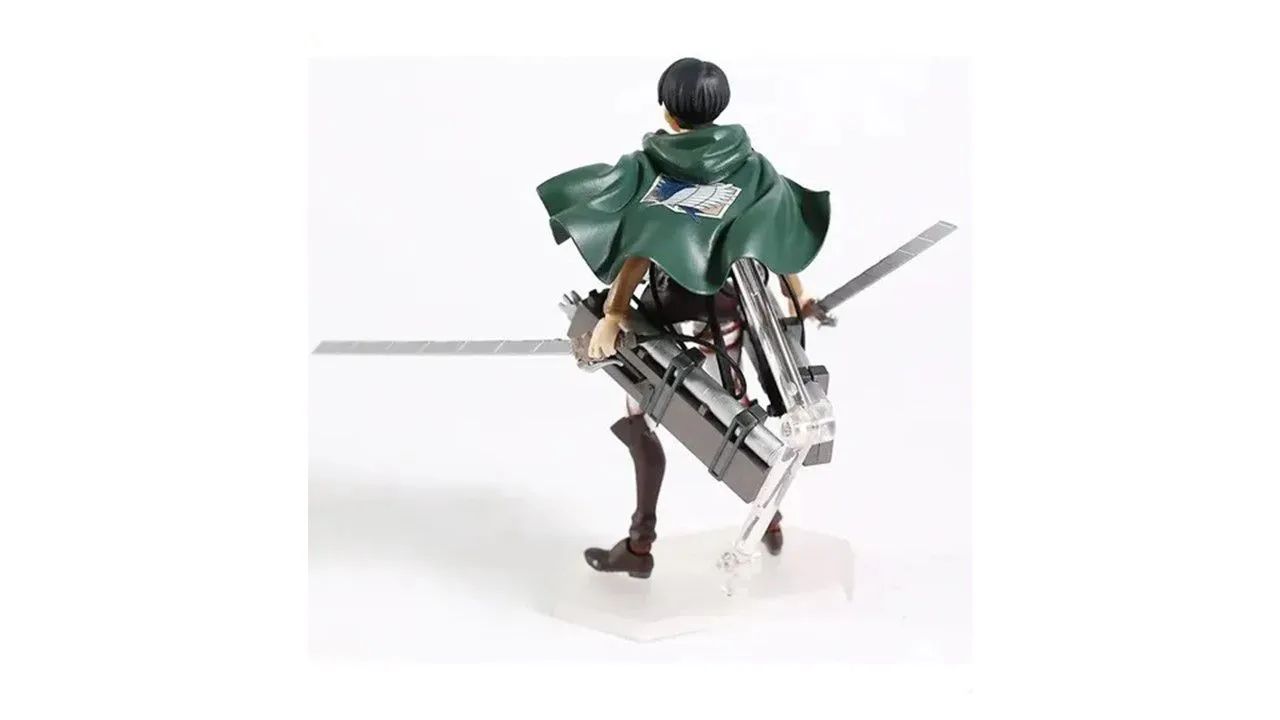 Action figure Levi Ackerman Figma 213 - Coleção Attack on Titan - Foto 3