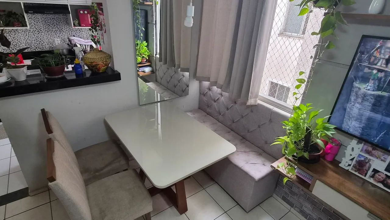 Conjunto de mesa canto alemão 