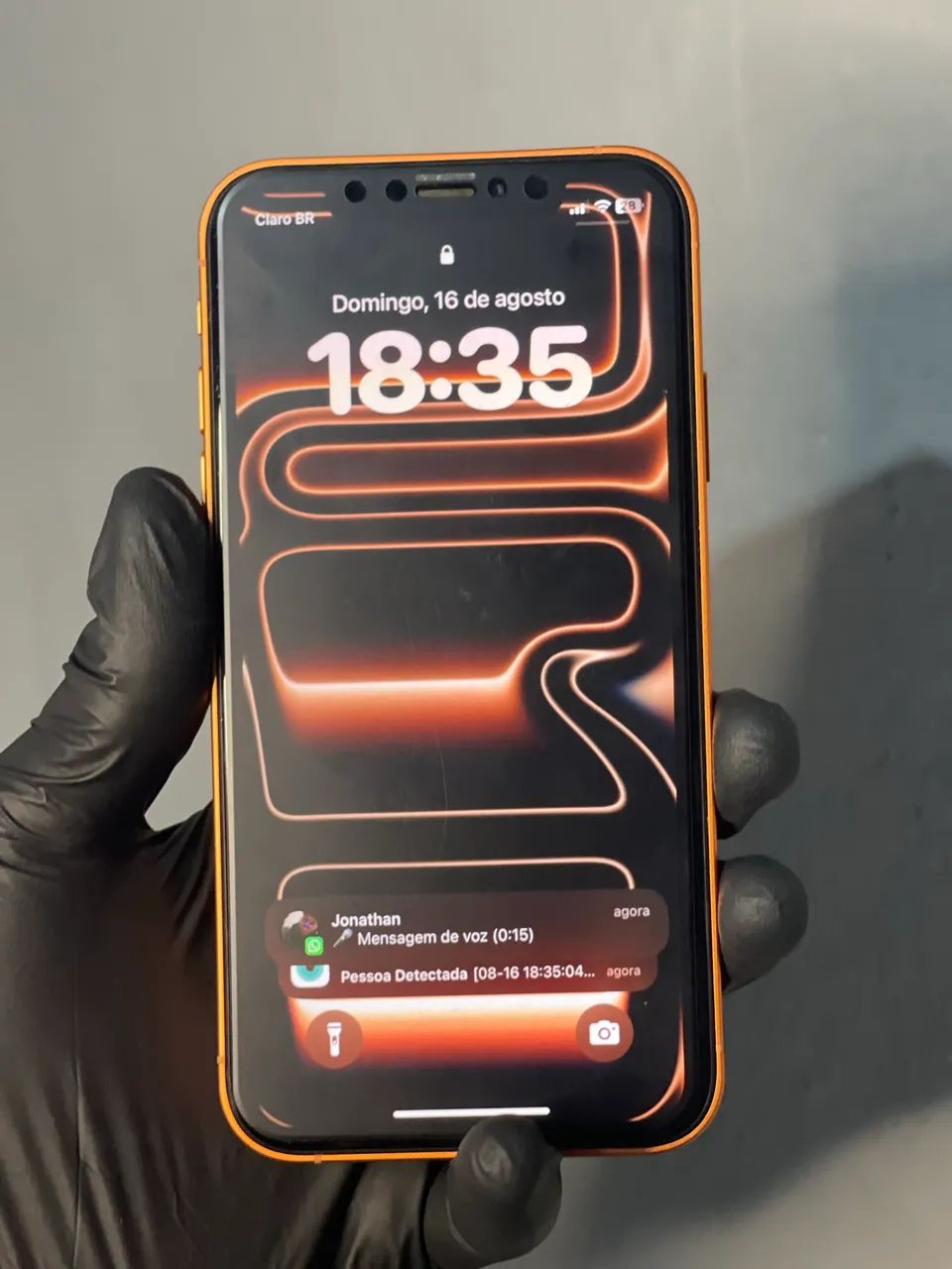 Vendo iPhone XR na carcaça do 17 pro - Foto 4