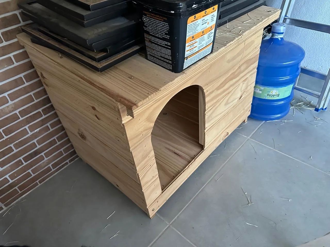 Casa de cachorro grande 70x45cm