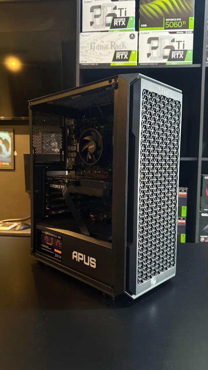 Pc gamer Ryzen 5 com Rtx e garantia  - Foto 4