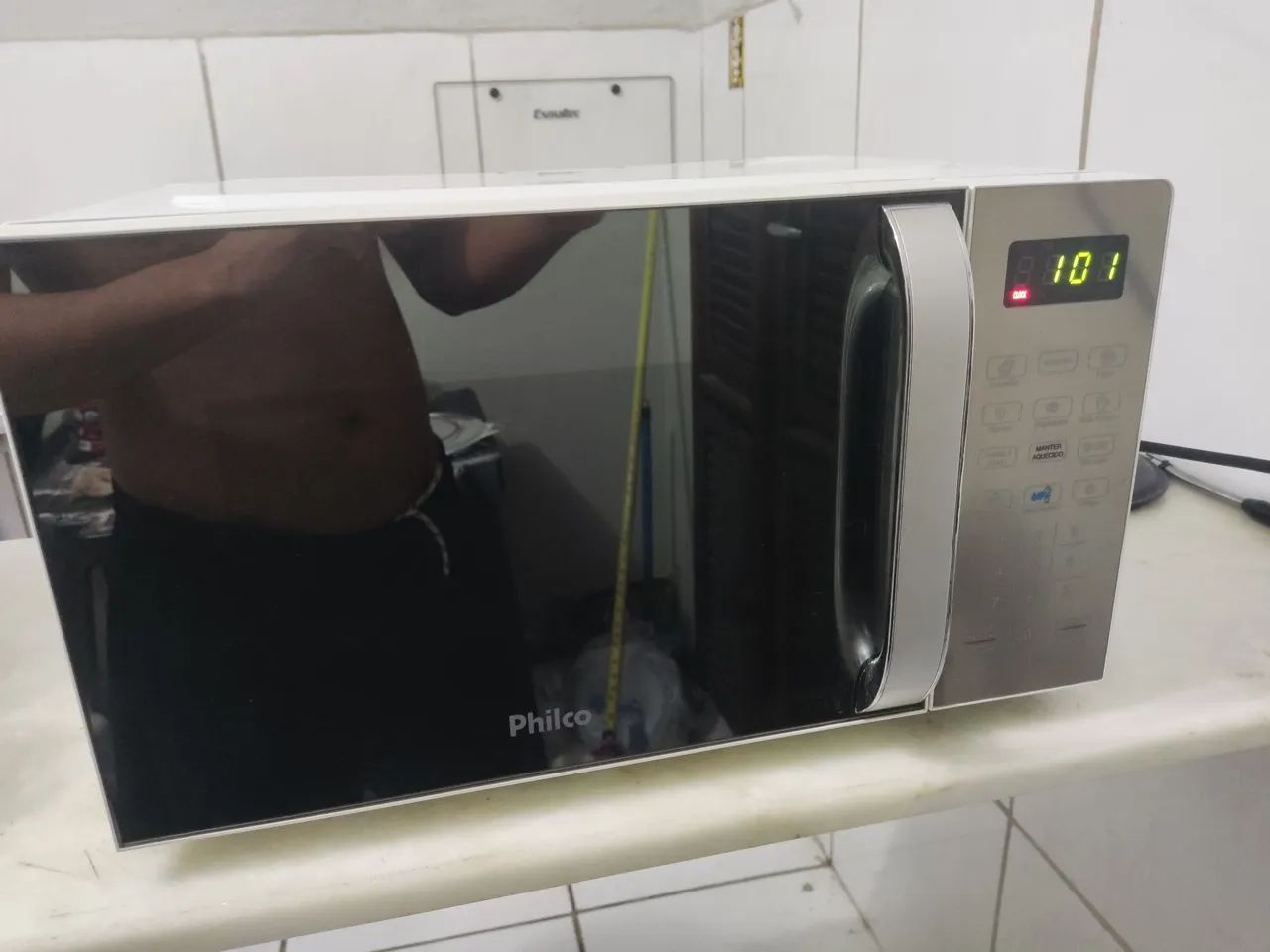 microondas espelhado zerado philco