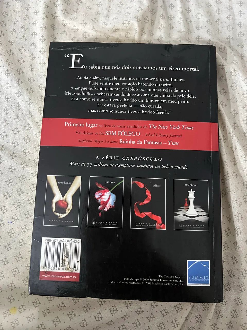 Livro Lua Nova - Crepúsculo ( 2º livro )  - Foto 2